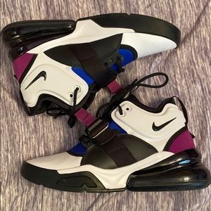 nike air force 270 white purple